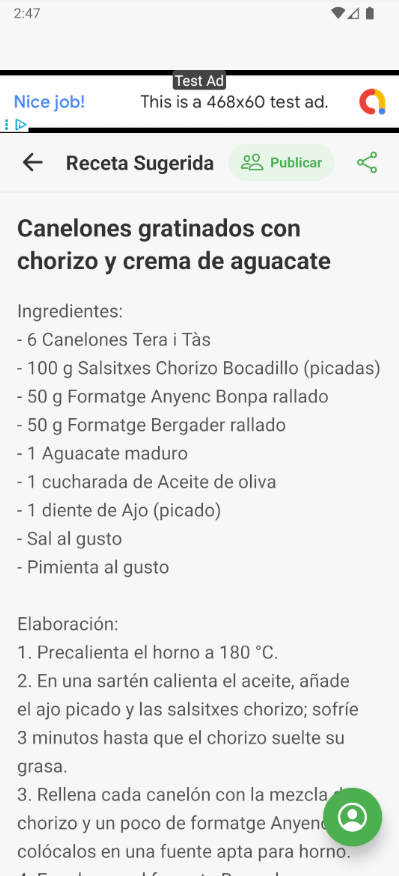 Receta detallada en DespensaIA